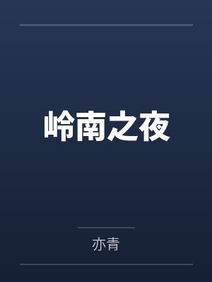 岭南之夜封面