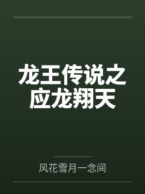 龙王传说之应龙翔天封面