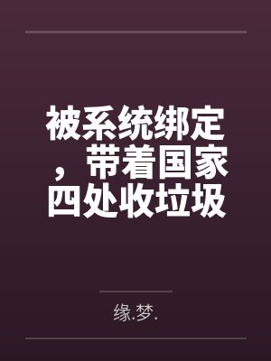 被系统绑定，带着国家四处收垃圾封面