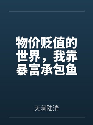 物价贬值的世界，我靠暴富承包鱼塘封面