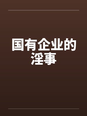 国有企业的淫事封面
