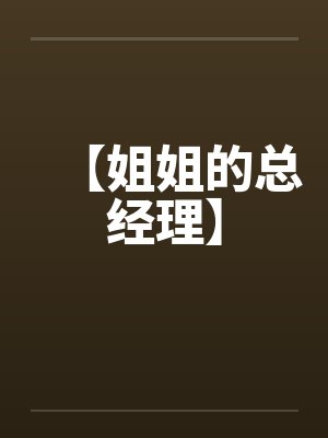 【姐姐的总经理】封面