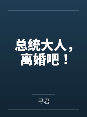宋离离温年总统大人，离婚吧！封面