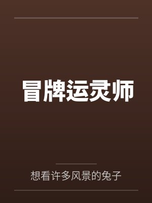 冒牌运灵师封面